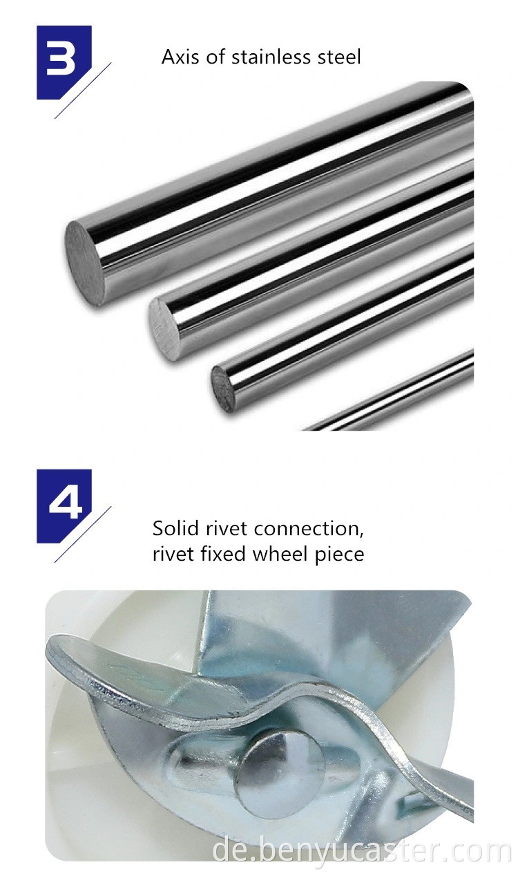 3 Zoll PP Caster für Möbel 3 Inch PP Caster for Furniture